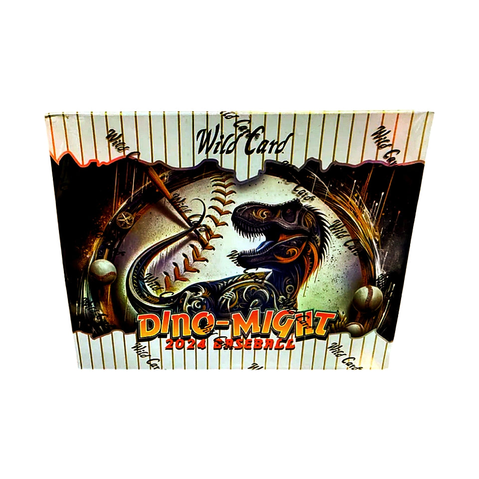 1 Box 2024 Wild Card Dino-Might Baseball Hobby Hit Draft Break "4 Spots"