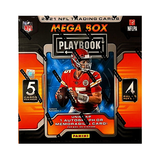 2021 Panini Playbook Football Mega Box "Orange Parallels"