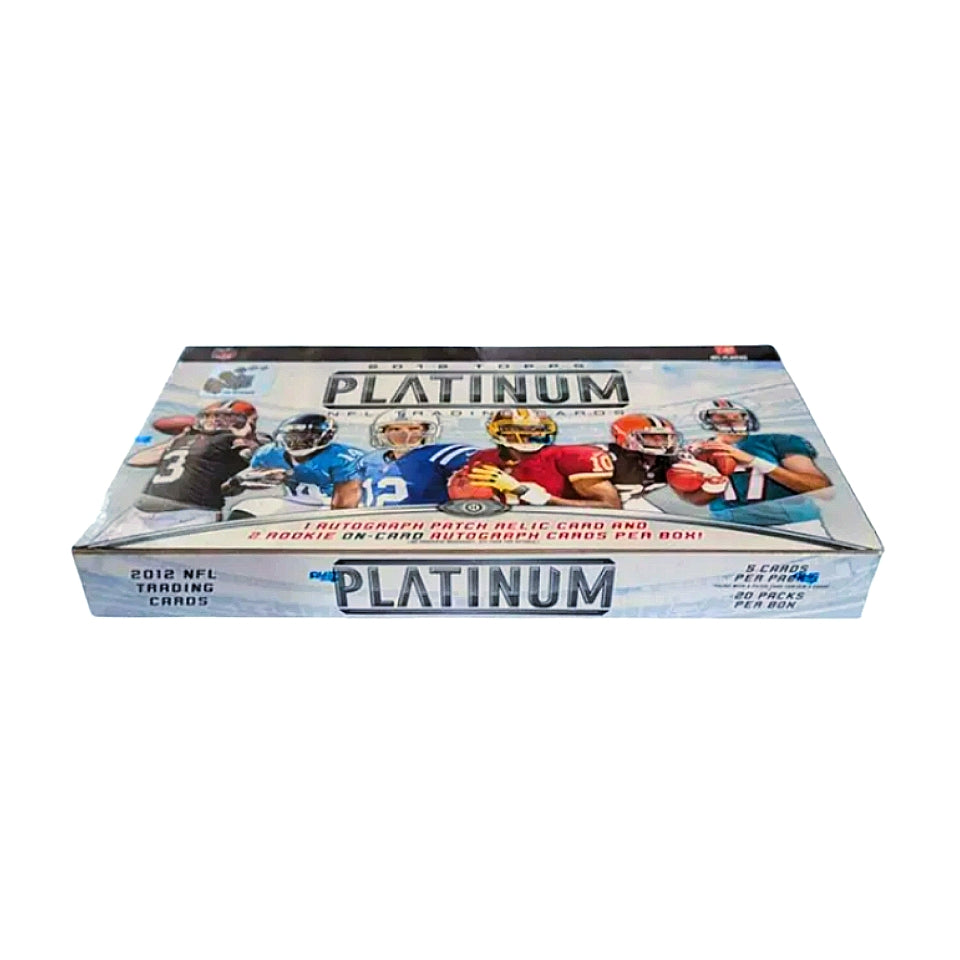 2012 Topps Platinum Football Hobby Box