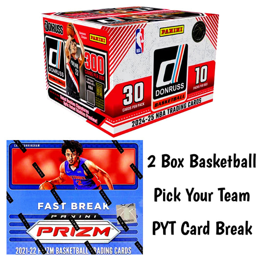 2 Box Basketball Pick Your Team (PYT) Card Break