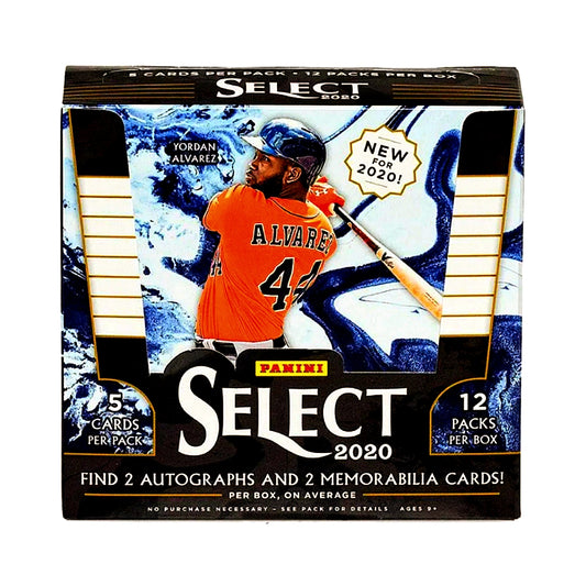 2020 Panini Select Baseball Hobby Box