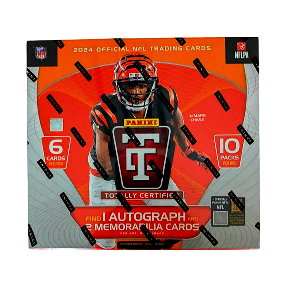 2024 Panini Totally Certified Football Premium Hobby Box
