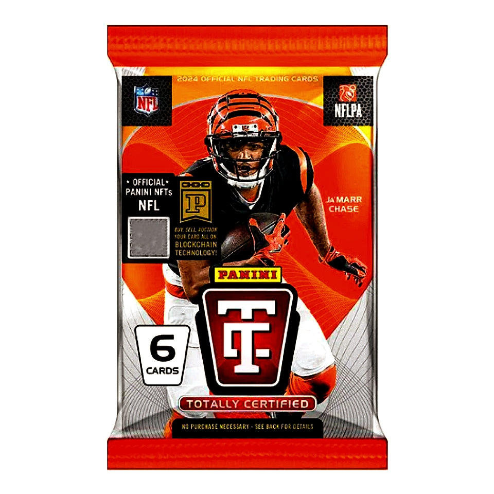 2024 Panini Totally Certified Football Premium Hobby Box