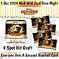 1 Box 2024 Wild Card Dino-Might Baseball Hobby Hit Draft Break "4 Spots"