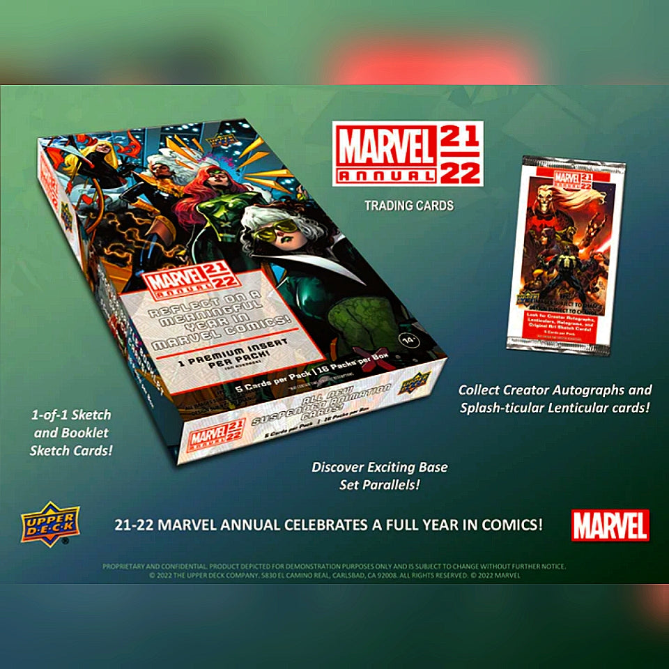 2021-22 Upper Deck Marvel Annual Hobby Box
