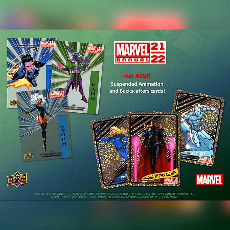 2021-22 Upper Deck Marvel Annual Hobby Box