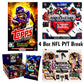 4 Box Football Pick Your Team (PYT) Card Break