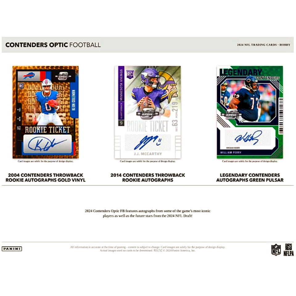 2024 Panini Contenders Optic Football Hobby Box