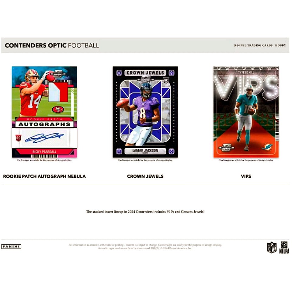 2024 Panini Contenders Optic Football Hobby Box