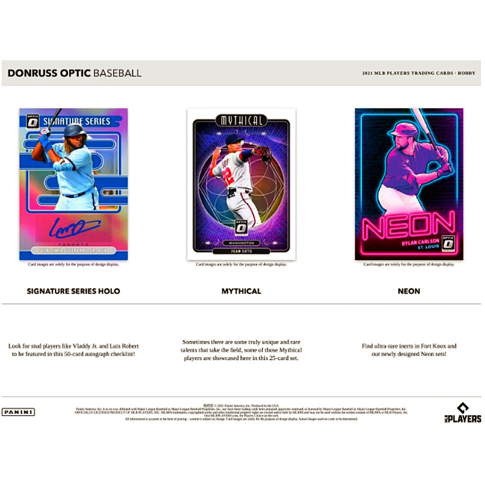2021 Panini Donruss Optic Baseball Hobby Box