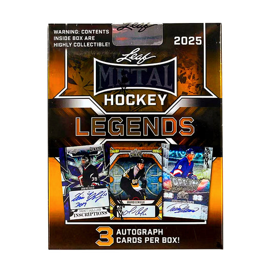 2025 Leaf Metal Legends Hockey Hobby Box