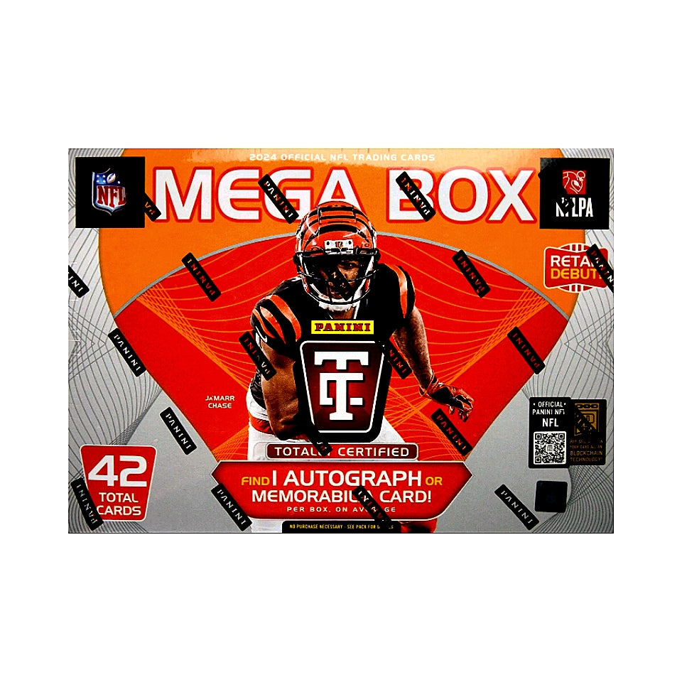 2024 Panini Totally Certified Football Mega Box