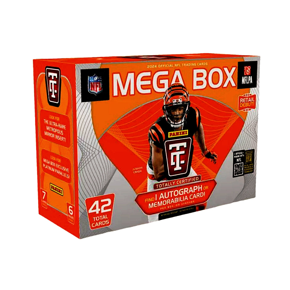 2024 Panini Totally Certified Football Mega Box