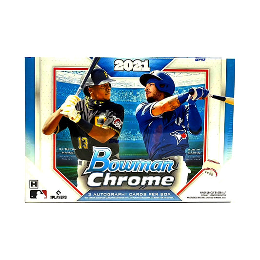 2021 Bowman Chrome Baseball HTA Choice Hobby Box
