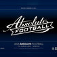 2024 Panini Absolute Football Jumbo Value Fat Pack Cello Pack