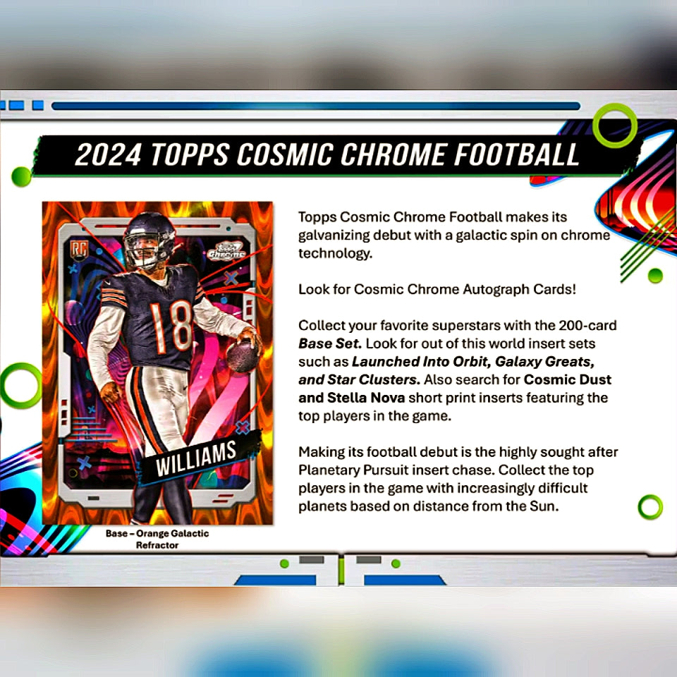 2024 Topps Cosmic Chrome Football Hobby Box