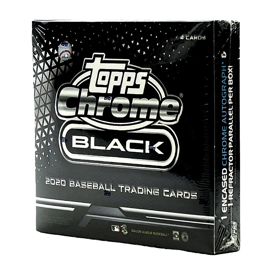 2020 Topps Chrome Black Baseball Hobby Box