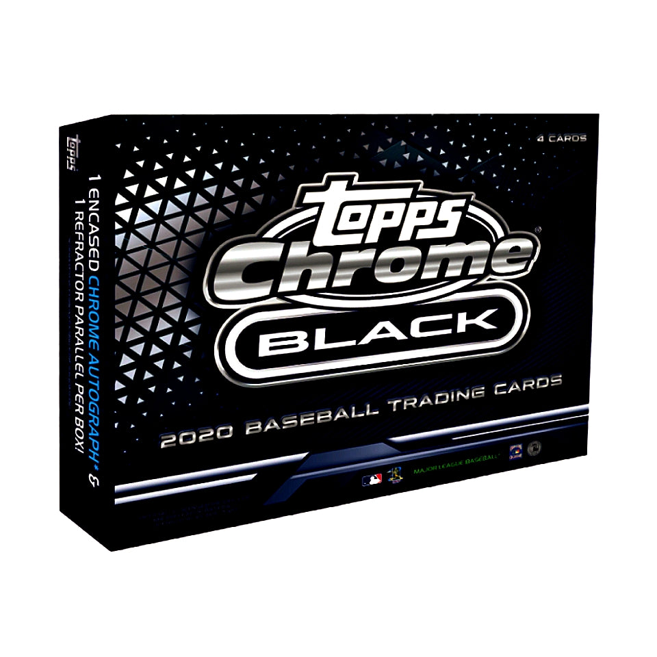 2020 Topps Chrome Black Baseball Hobby Box