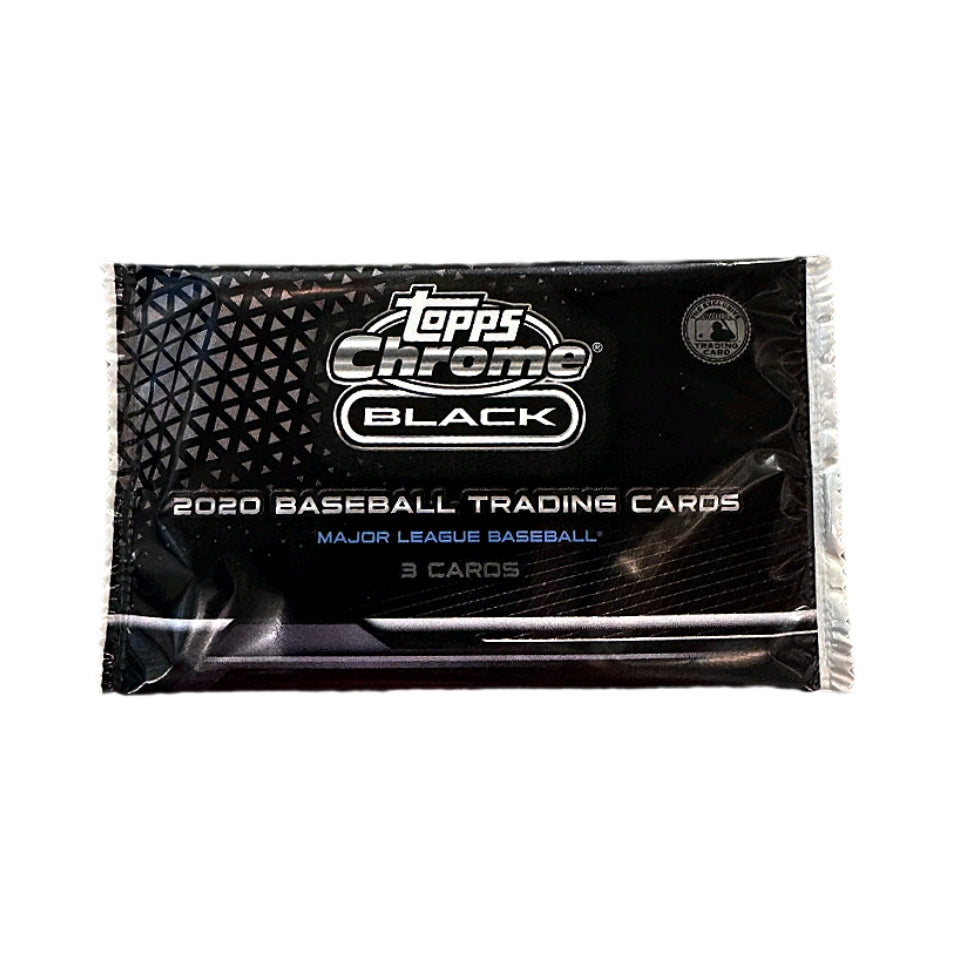 2020 Topps Chrome Black Baseball Hobby Box