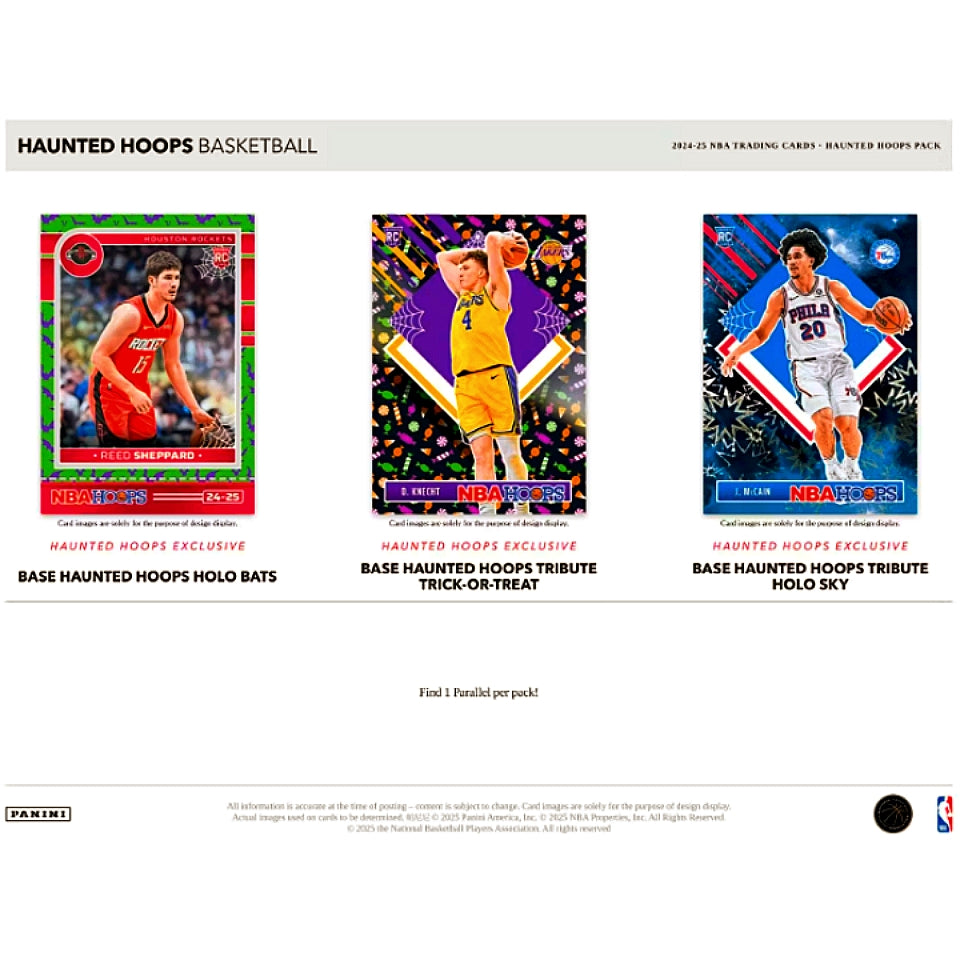 2024-25 Panini Haunted Hoops Halloween Basketball Treat Pack Box