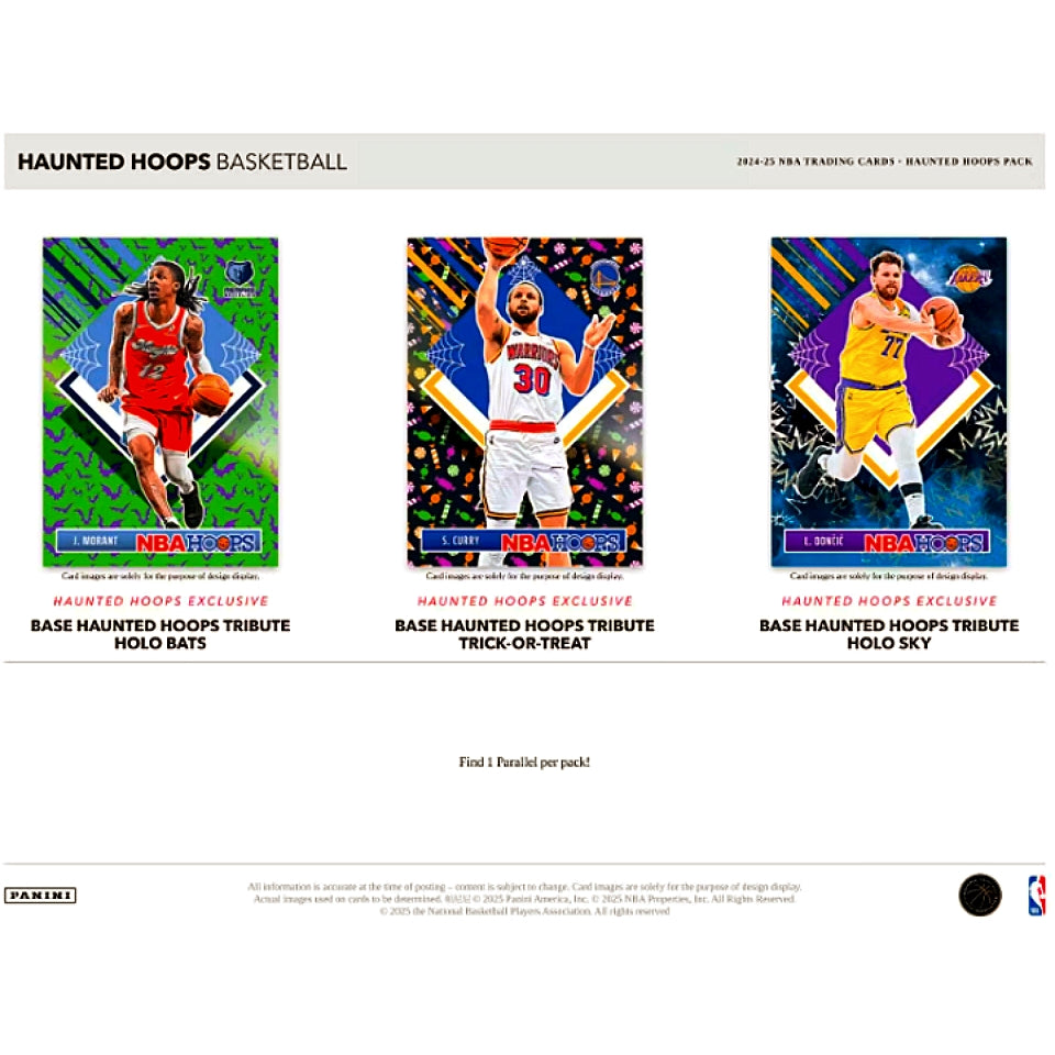 2024-25 Panini Haunted Hoops Halloween Basketball Treat Pack Box