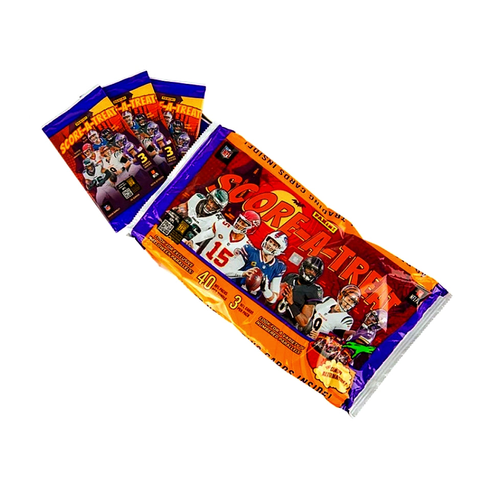 2025 Panini Score-A-Treat Halloween Football Treat Pack Box