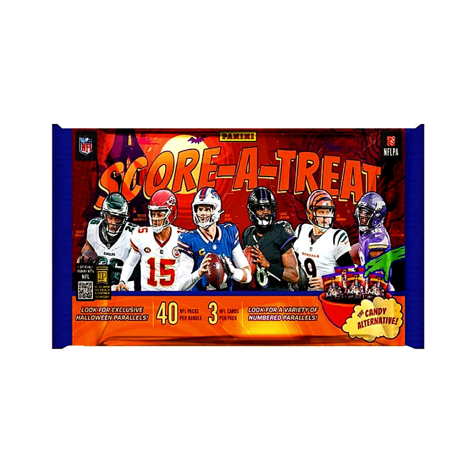 2025 Panini Score-A-Treat Halloween Football Treat Pack Box