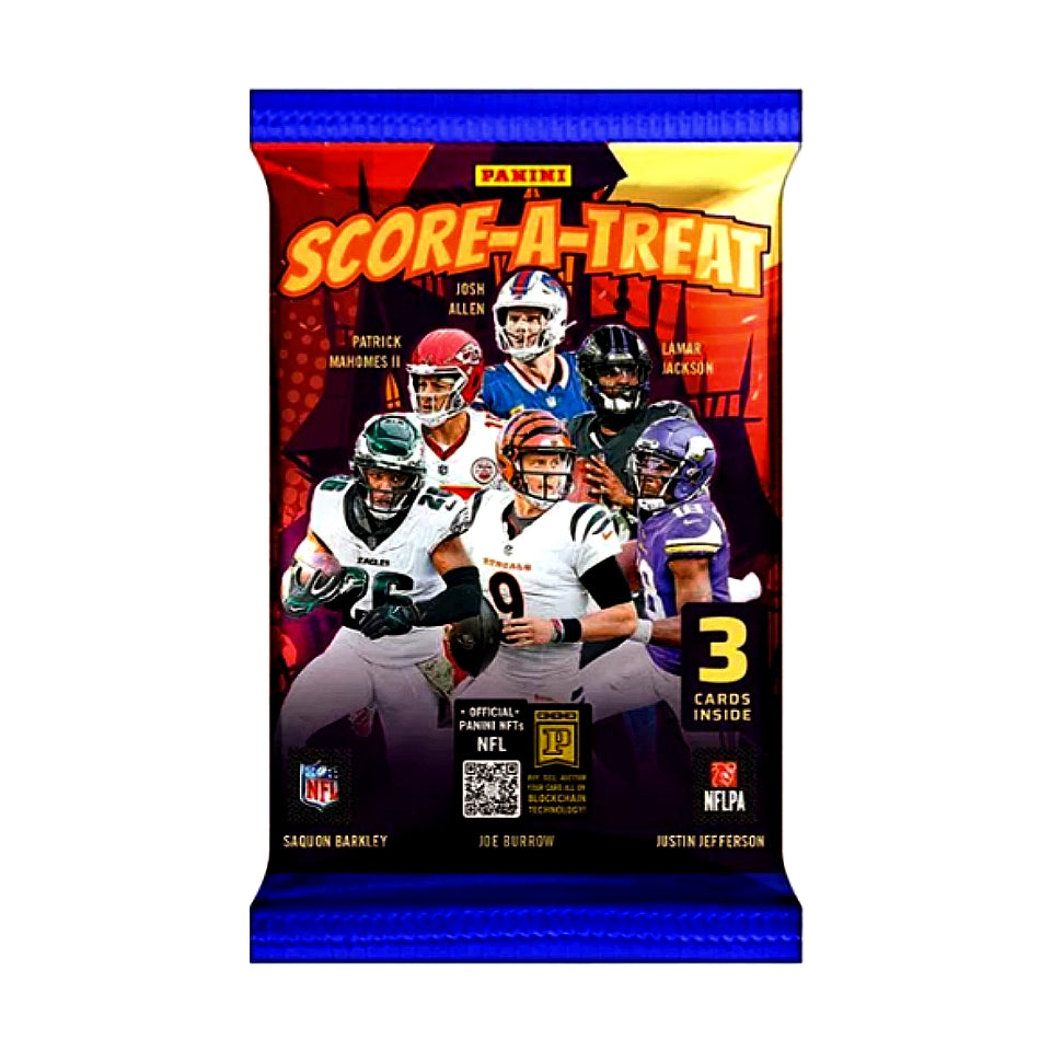 2025 Panini Score-A-Treat Halloween Football Treat Pack Box