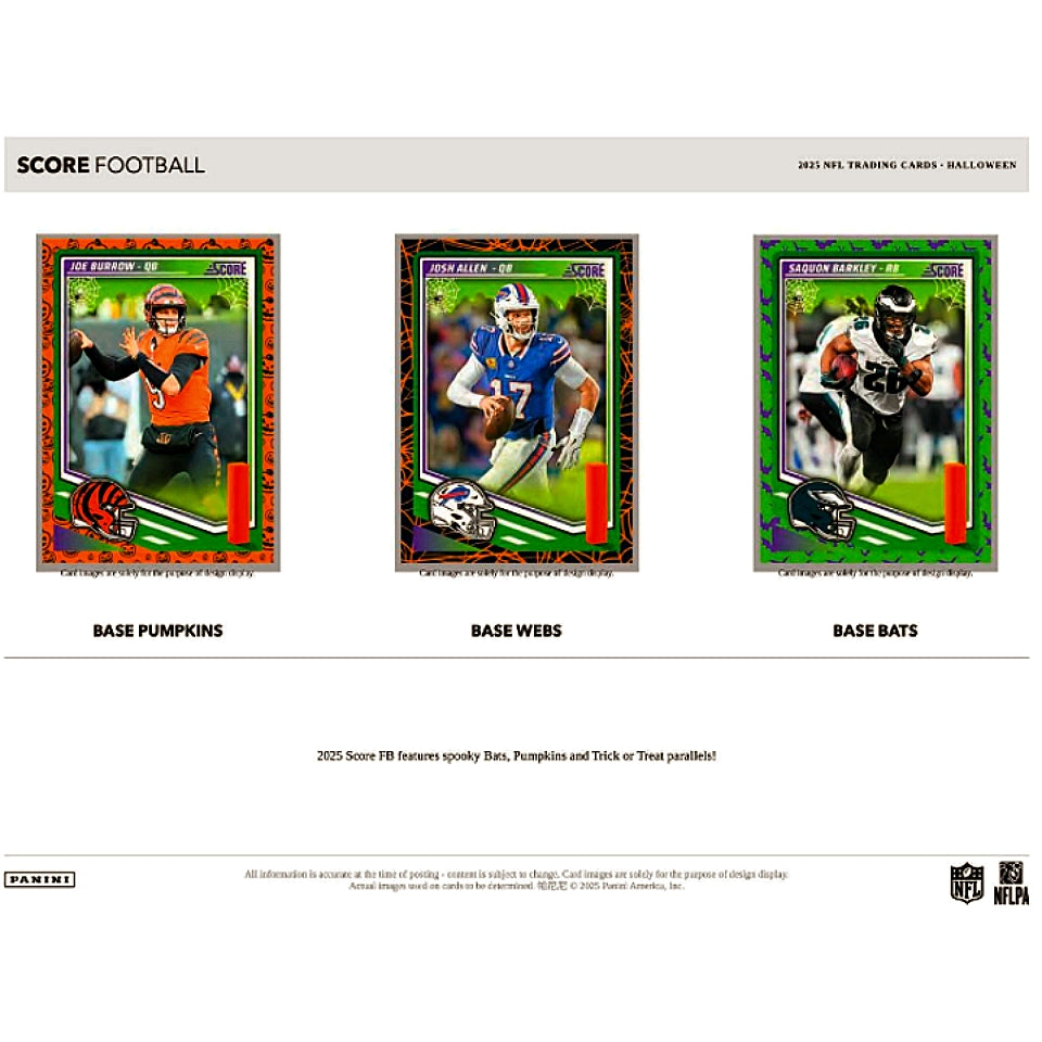 2025 Panini Score-A-Treat Halloween Football Treat Pack Box