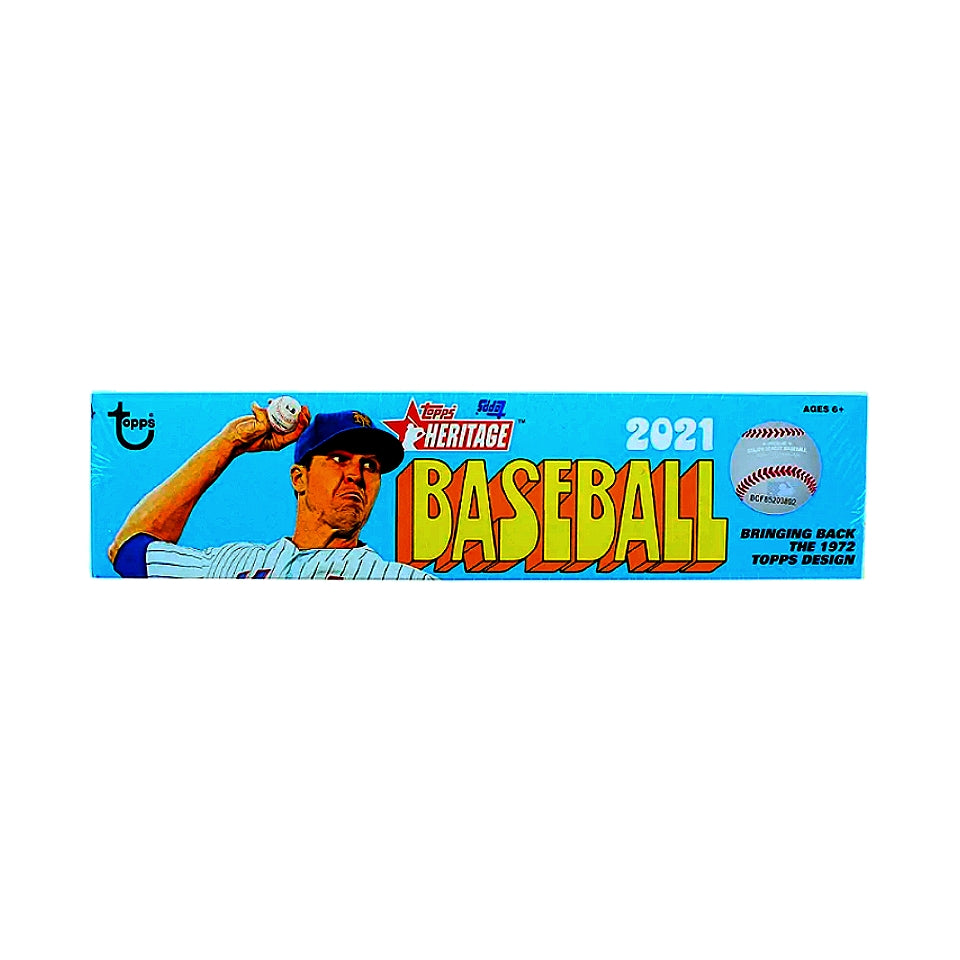 2021 Topps Heritage Baseball Hobby Box