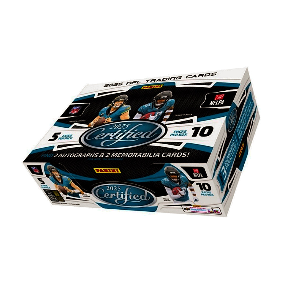 2025 NFL Panini Certified Football Hobby Box