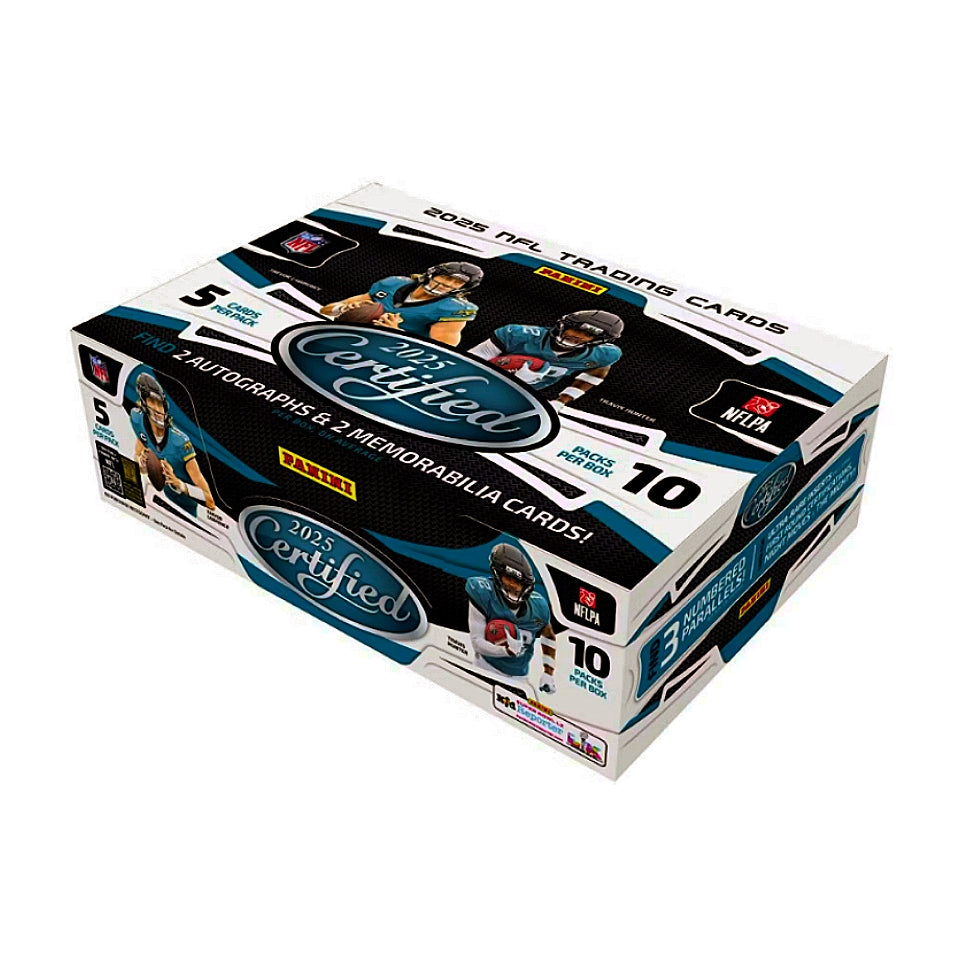 2025 NFL Panini Certified Football Hobby Box
