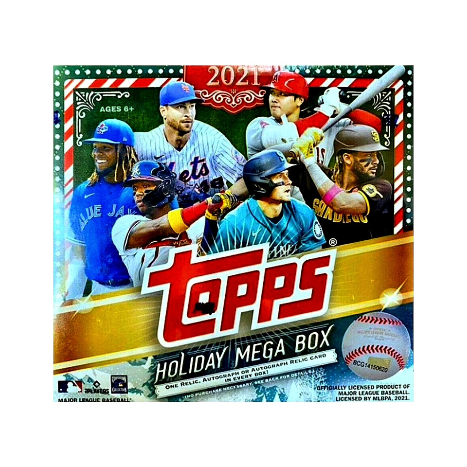 4 Box Topps Holiday Baseball Mega Deal