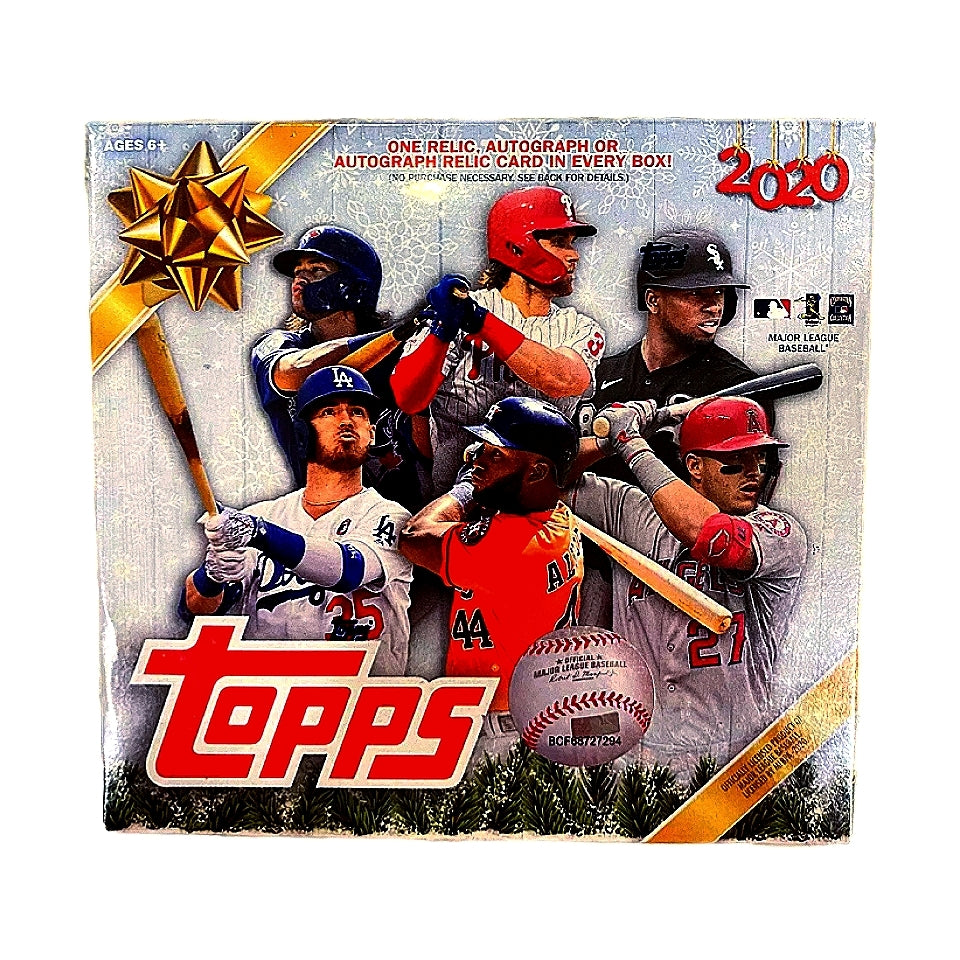 4 Box Topps Holiday Baseball Mega Deal