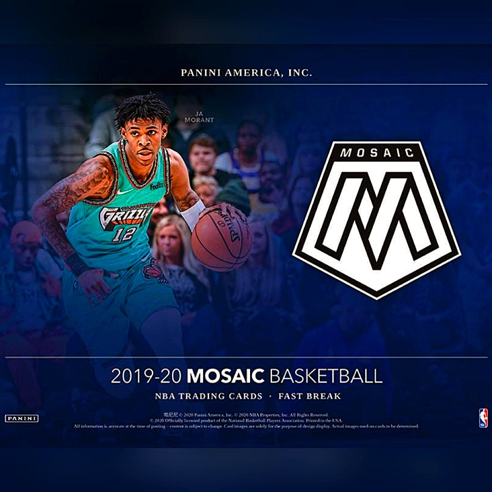 2019-20 Panini Mosaic Basketball Fast Break Box