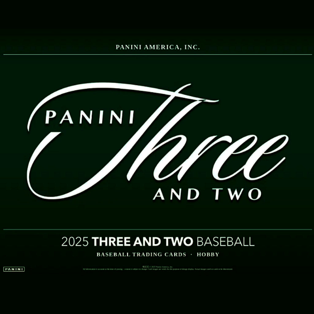 2025 Panini Three & Two Baseball Hobby Box