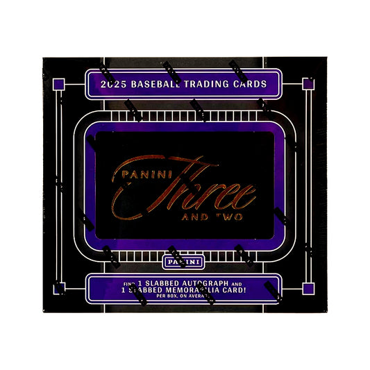 2025 Panini Three & Two Baseball Hobby Box