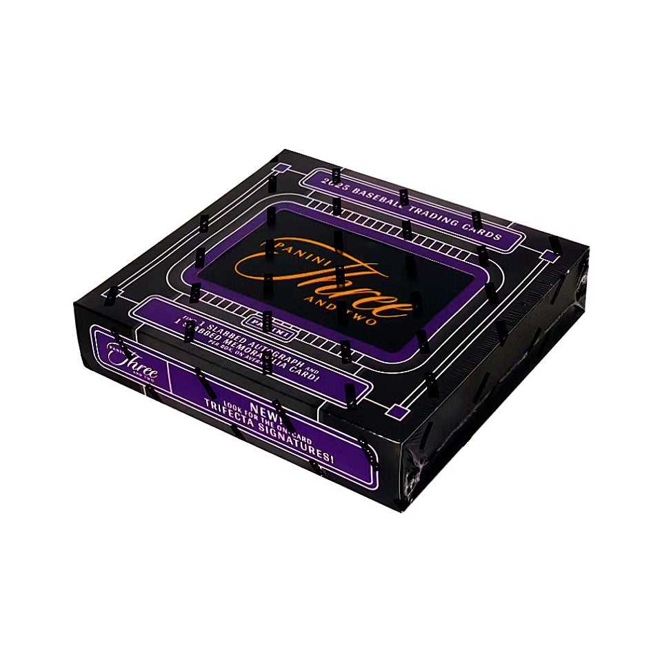 2025 Panini Three & Two Baseball Hobby Box