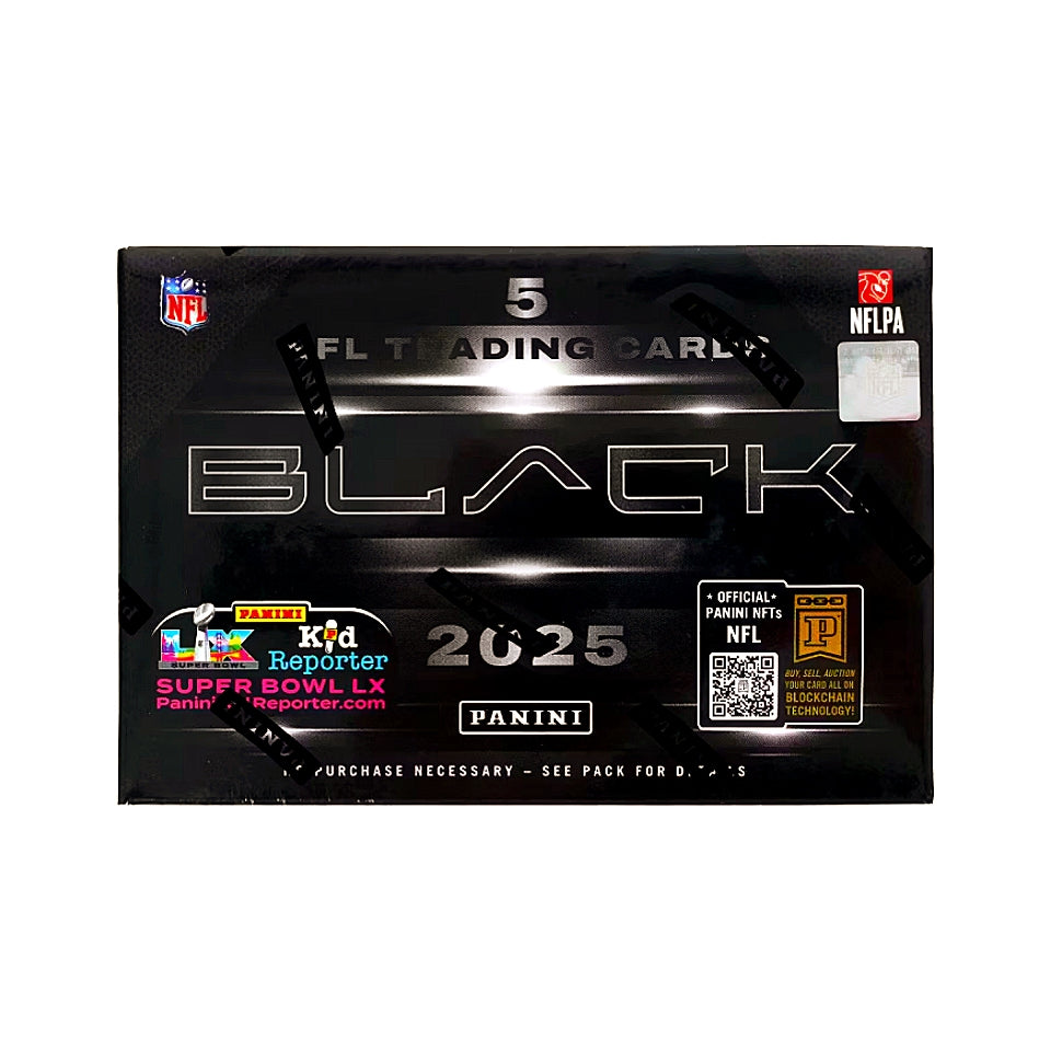 2025 Panini Black Football Hobby Box