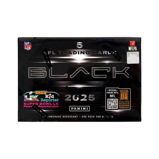 2025 Panini Black Football Hobby Box