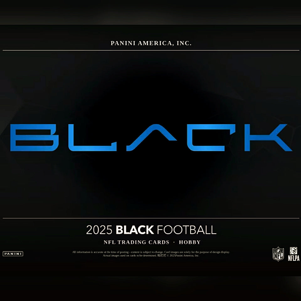 2025 Panini Black Football Hobby Box