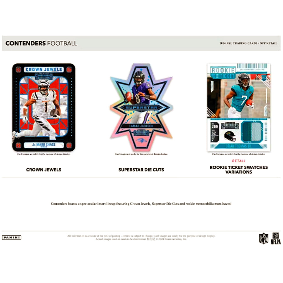 2024 Panini Contenders Football Blaster Box