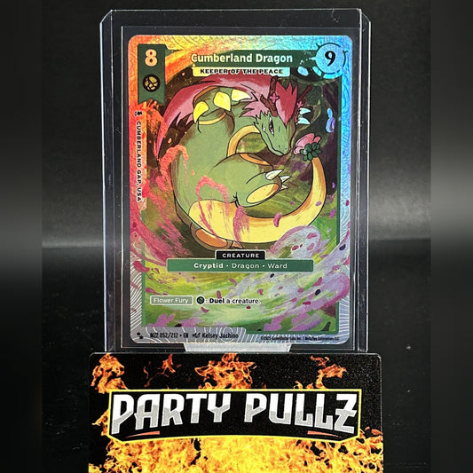 2025 MetaZoo TCG Torrential Tides Cumberland Dragon MZ2 052/212 Super Rare Holo