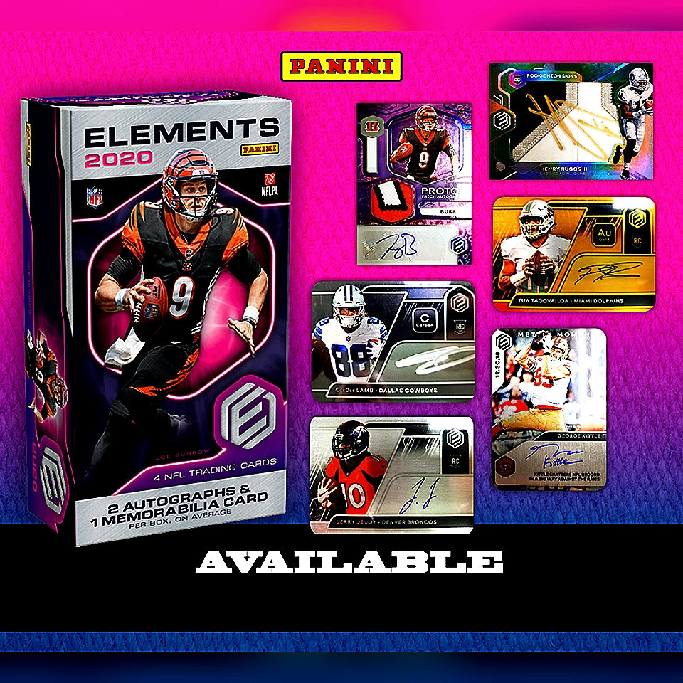 2020 Panini Elements Football Hobby Box