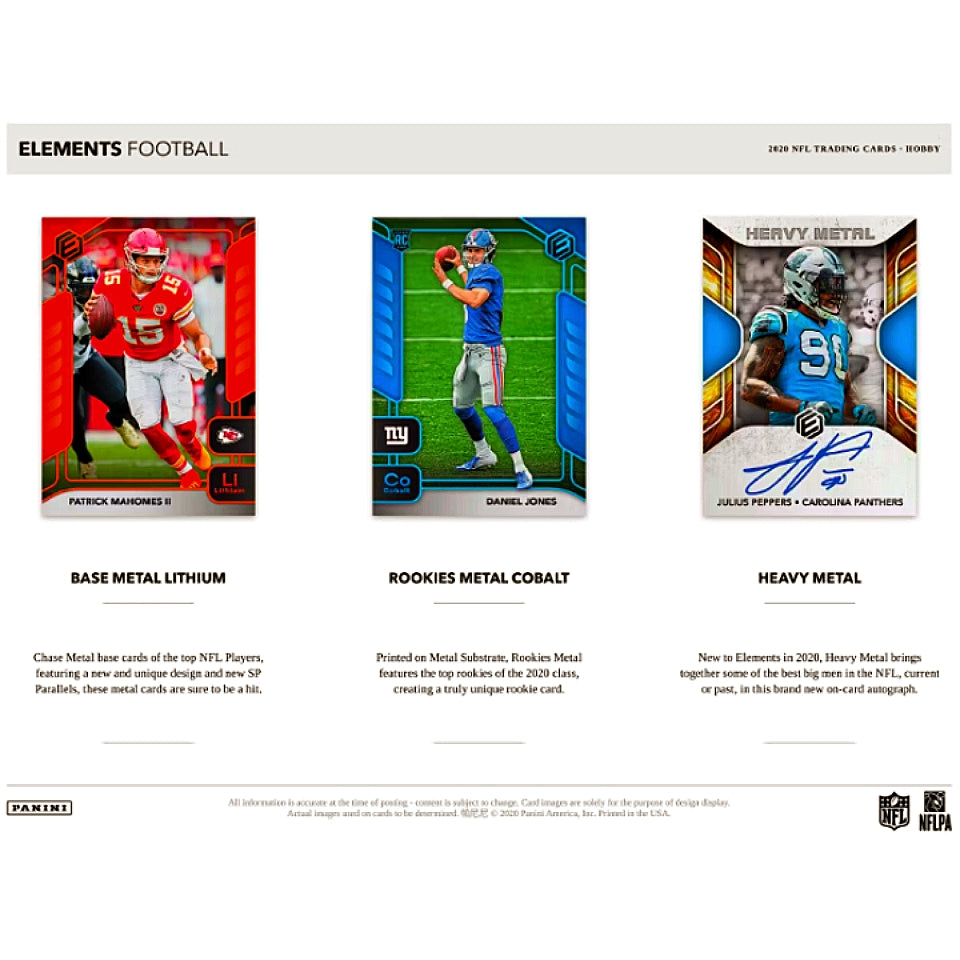 2020 Panini Elements Football Hobby Box