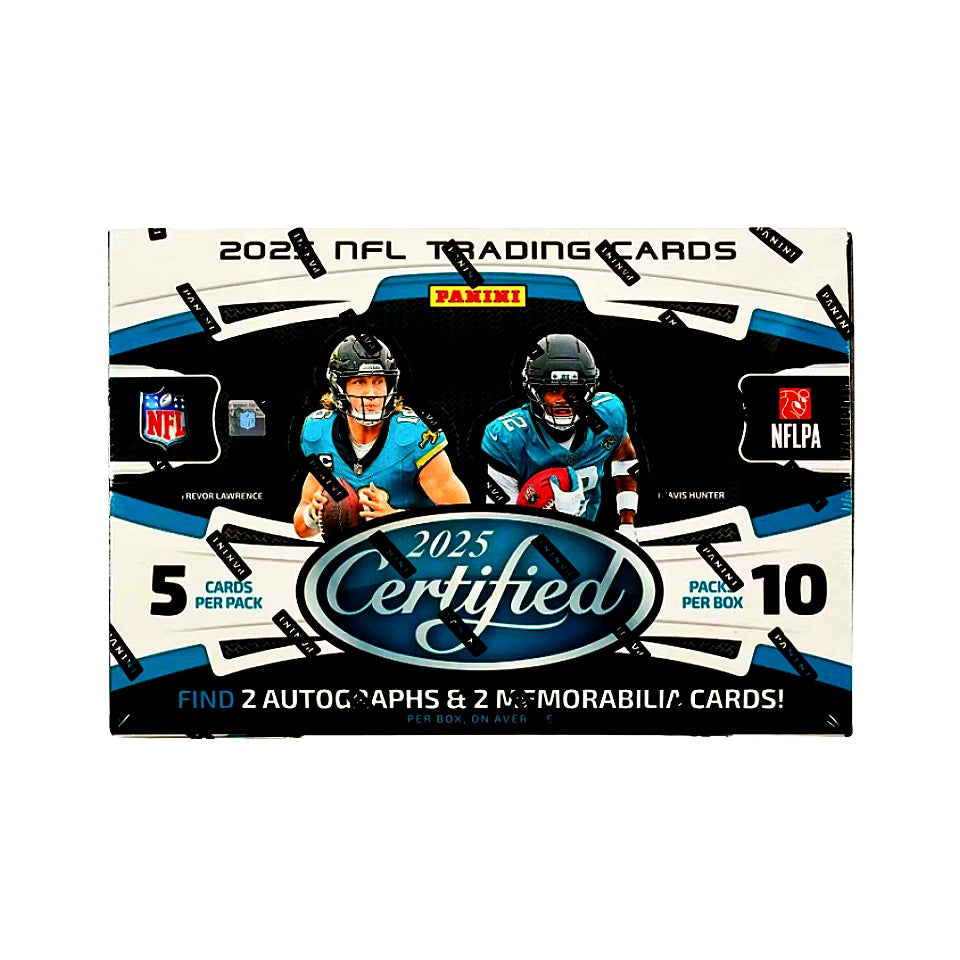2025 NFL Panini Certified Football Hobby Box