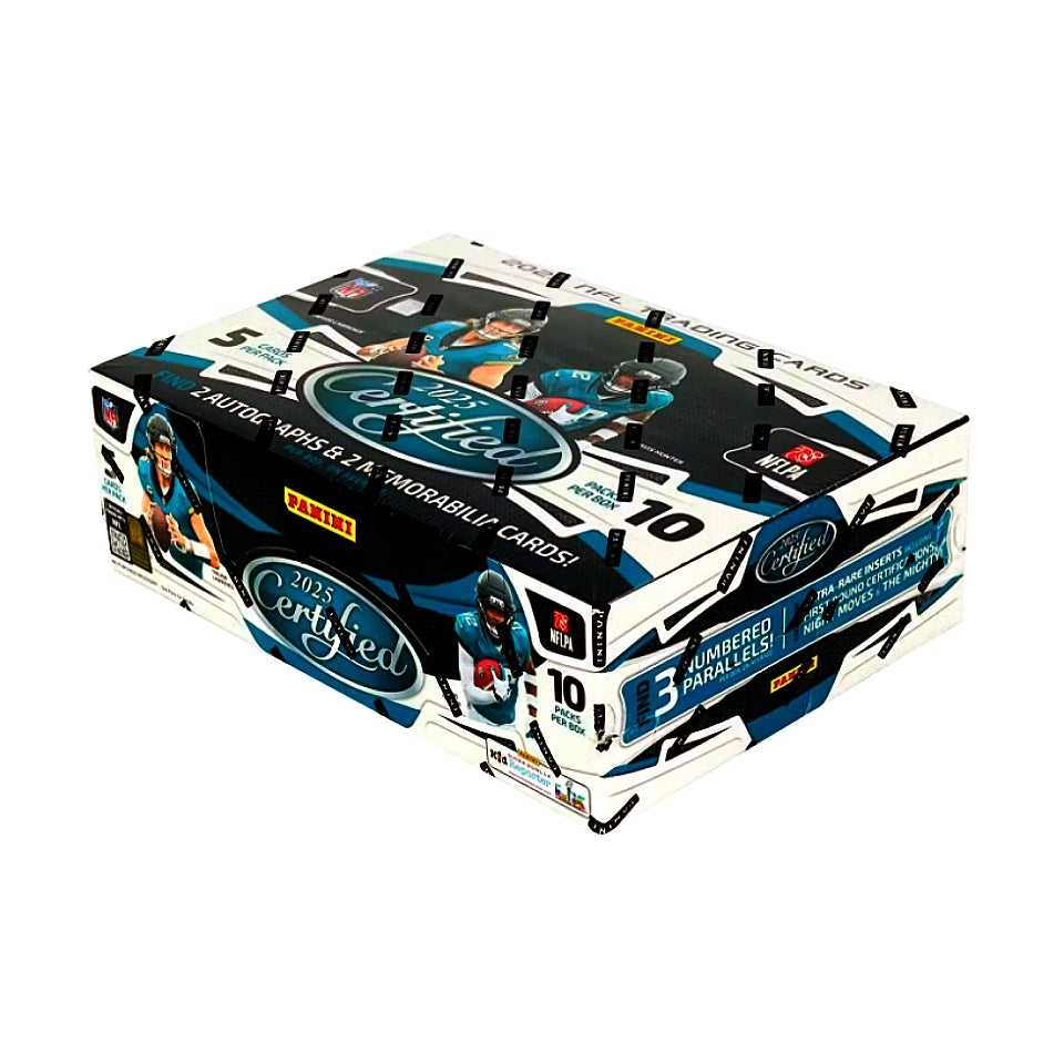 2025 NFL Panini Certified Football Hobby Box