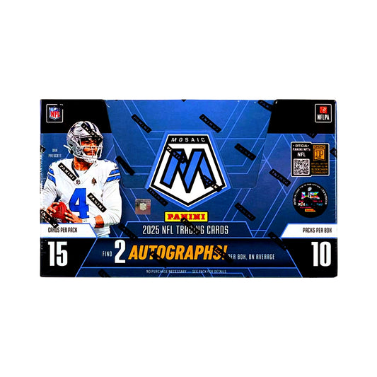 2025 Panini Mosaic Football Hobby Box