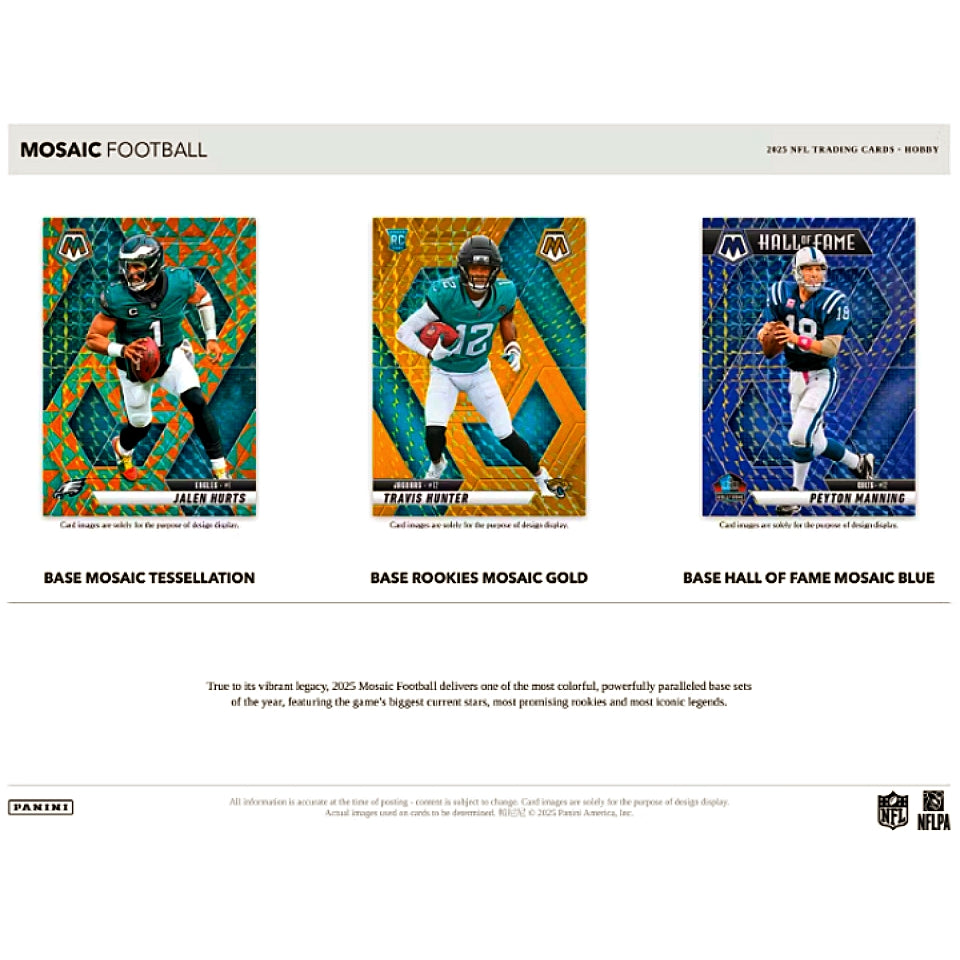 2025 Panini Mosaic Football Hobby Box