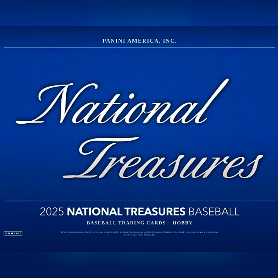 2025 Panini National Treasures Baseball Hobby Box